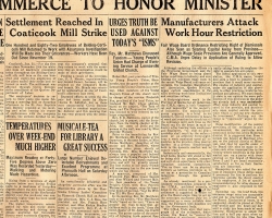L’Office des salaires raisonnables, créé en 1937, cherche à établir un salaire minimal dans différentes industries, et à restreindre les heures de travail. Son travail ne fait définitivement pas l’affaire de tous, surtout chez les industriels.