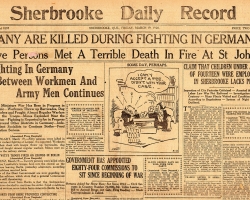 En 1907, une loi interdit aux enfants de moins de 14 ans de travailler en usine. Mais la loi est-elle respectée? Certains à Sherbrooke disent que non, et les journaux mènent leurs propres enquêtes. Un « manque de preuve » fait dire au journaliste du <em>Daily Record</em> que de telles violations de la loi ne se produisent pas à Sherbrooke.
